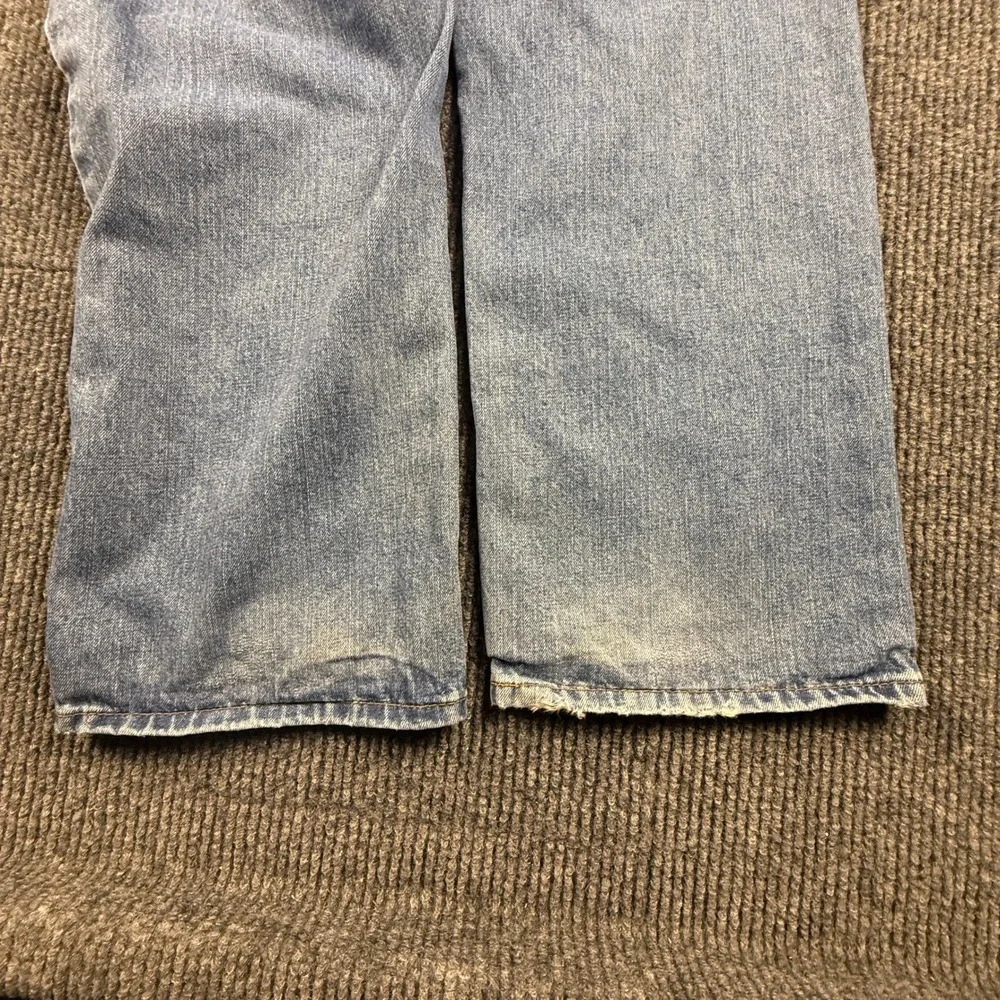 Levis 559 Relaxed Straight Leg Jeans Mens 38x30 Light Wash Blue Denim 00559-0377